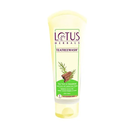 Lotus Herbals Face Wash Tea Tree 